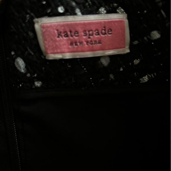 Kate Spade black tweed mini skirt size 2 - Picture 3 of 5